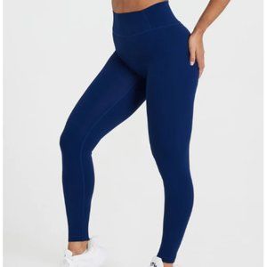 Oner Active Timeless Leggings and Square Neck Bralette in Midnight Blue  NWT